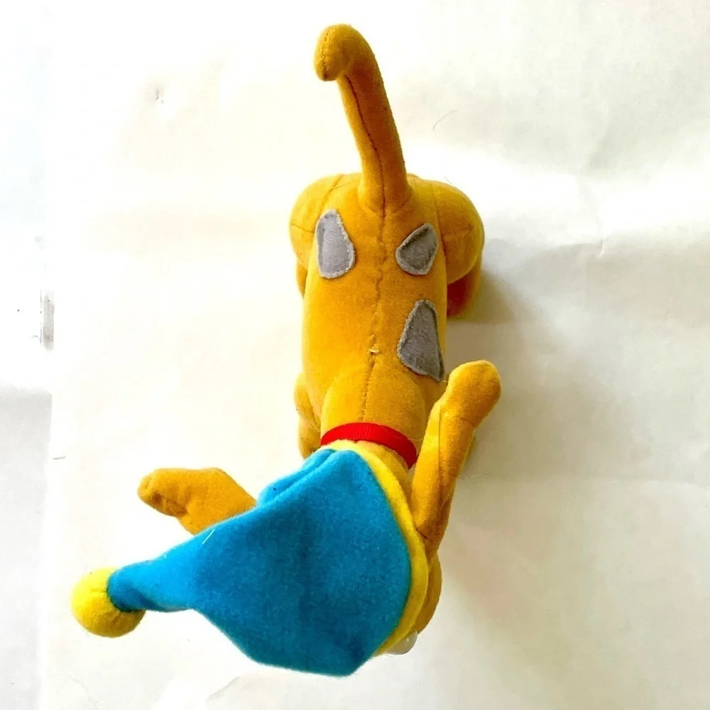Vintage 1998 Mattel Rugrats Spike Dog w/ Hat Plush Tommy Pickles Pet Nineties